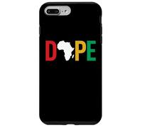 Custodia per iPhone 7 Plus/8 Plus Dope Africa Map Juneteenth Pan African Pride