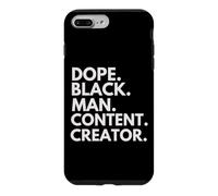 Custodia per iPhone 7 Plus/8 Plus Dope Black Man Content Creator Orgoglio afroamericano