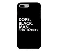 Custodia per iPhone 7 Plus/8 Plus Dope Black Man Dog Handler African American Pride