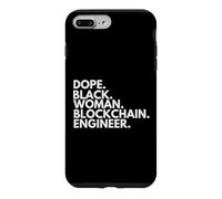 Custodia per iPhone 7 Plus/8 Plus Dope Black Woman Blockchain Ingegnere Afroamericano Orgoglio