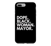 Custodia per iPhone 7 Plus/8 Plus Dope Black Woman Mayor Empowered Black History Month