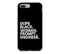 Custodia per iPhone 7 Plus/8 Plus Dope Black Woman Prompt Ingegnere Afroamericano Orgoglio