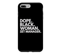 Custodia per iPhone 7 Plus/8 Plus Dope Black Woman Set Manager ha potenziato il Black History Month