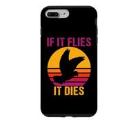 Custodia per iPhone 7 Plus/8 Plus Dove Hunting Trip Hunters retrò vintage Se vola si muore