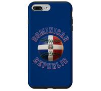 Custodia per iPhone 7 Plus/8 Plus DR Flag Baseball Repubblica Dominicana Latino Heritage Gear