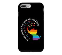Custodia per iPhone 7 Plus/8 Plus Dream Without Fear Elephant LGBT Rainbow Gay Pride Month