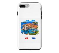 Custodia per iPhone 7 Plus/8 Plus Dubrovnik Croazia Costa Adriatica Vacanze di viaggio