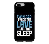 Custodia per iPhone 7 Plus/8 Plus Due volte l'amore metà del sonno Twin Dad