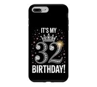 Custodia per iPhone 7 Plus/8 Plus È il mio 32° compleanno regali per uomini donne 32 anni