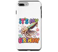 Custodia per iPhone 7 Plus/8 Plus È il mio compleanno calamaro gigante
