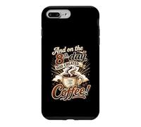 Custodia per iPhone 7 Plus/8 Plus E l'ottavo giorno il Signore creò il caffè