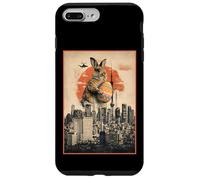 Custodia per iPhone 7 Plus/8 Plus Easter Bunny Funny Japanese Kaiju Egg Hunt Joke
