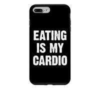 Custodia per iPhone 7 Plus/8 Plus Eating Is My Cardio