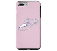 Custodia per iPhone 7 Plus/8 Plus Ecografo Ultrasound Tech Heart Probe Love Scanner