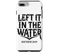 Custodia per iPhone 7 Plus/8 Plus Edgy Dark lo ha lasciato nell'acqua Matthew 28:19