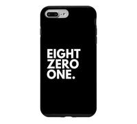 Custodia per iPhone 7 Plus/8 Plus EIGHT ZERO ONE Codice area 801 Salt Lake City Utah Stati Uniti d'America