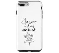 Custodia per iPhone 7 Plus/8 Plus El amor de Dios me curó.