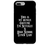 Custodia per iPhone 7 Plus/8 Plus Elementary Middle or High School Lunch Lady Costume
