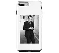 Custodia per iPhone 7 Plus/8 Plus Elvis Costello Guardando la foto dell'era dei detective 1977