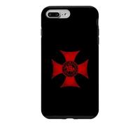 Custodia per iPhone 7 Plus/8 Plus Emblema croce cavalieri templari SIGILLUM MILITUM XPISTI
