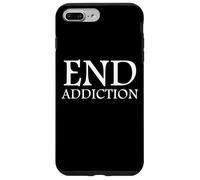 Custodia per iPhone 7 Plus/8 Plus End Addiction Fighting Drug Abuse Sobriety Awareness Sober