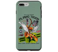 Custodia per iPhone 7 Plus/8 Plus Enjoy Cool Funny Tiger Flying Cartoon, Wild Tiger Graphic