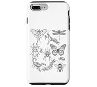 Custodia per iPhone 7 Plus/8 Plus Entomologia Specie di insetti Storia naturale scientifica minima