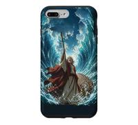 Custodia per iPhone 7 Plus/8 Plus Epic Japanese Anime Christian Bible - Moses Parting The Sea