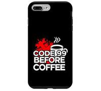Custodia per iPhone 7 Plus/8 Plus ER Nurse Code 99 Before Coffee Medical Humor