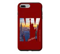 Custodia per iPhone 7 Plus/8 Plus ESB Empire State New York City NYC Stati Uniti Top Rock NY_