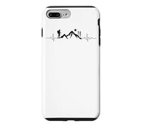 Custodia per iPhone 7 Plus/8 Plus escursioni montagne alpi ECG battito cardiaco all'aperto bou