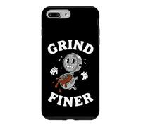 Custodia per iPhone 7 Plus/8 Plus Espresso Barista Grind Finer Coffee Maker Joke