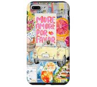 Custodia per iPhone 7 Plus/8 Plus Estetica Europea Estate Italiana Collage