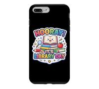 Custodia per iPhone 7 Plus/8 Plus Evviva la lettura bibliotecaria del bibliotecario della scuola amante del libro