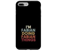 Custodia per iPhone 7 Plus/8 Plus Fabian Name Fabian Personalized Name First Given