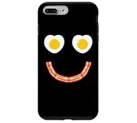 Custodia per iPhone 7 Plus/8 Plus Face Eggs And Bacon Ham Breakfast Smile