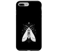 Custodia per iPhone 7 Plus/8 Plus Falena Luna Geometria Sacra Arte Mistica
