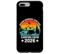 Custodia per iPhone 7 Plus/8 Plus Family Camping Crew 2026 Tees Outdoor Camping Group Matching