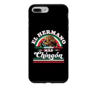 Custodia per iPhone 7 Plus/8 Plus Family Cinco De Mayo Matchin Couple Mexican Souvenir Chingón