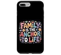 Custodia per iPhone 7 Plus/8 Plus Family Is The Anchor To Life Love Support Bond -