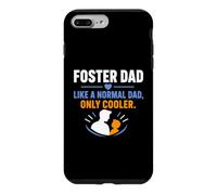 Custodia per iPhone 7 Plus/8 Plus Family Parenting Foster Dad Like A Normal Dad Only Cooler