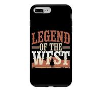 Custodia per iPhone 7 Plus/8 Plus Fan del vecchio film occidentale Cultura Cowboy classica e selvaggio West