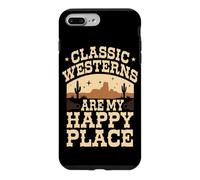 Custodia per iPhone 7 Plus/8 Plus Fan del vecchio film occidentale Cultura Cowboy classica e selvaggio West