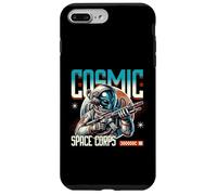 Custodia per iPhone 7 Plus/8 Plus Fantascienza Cosmic Space Corps Alien Warrior Battalion