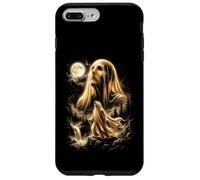 Custodia per iPhone 7 Plus/8 Plus Fantasma che ulula alla luna Meme Costume di Halloween 2026