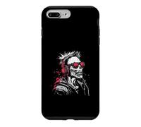 Custodia per iPhone 7 Plus/8 Plus Fantastico zombie con cuffie - Musica & Dark Humor Design