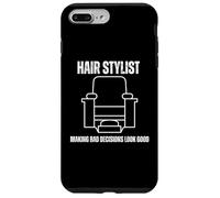 Custodia per iPhone 7 Plus/8 Plus Fare decisioni sbagliate sembrano buoni capelli artista umorismo
