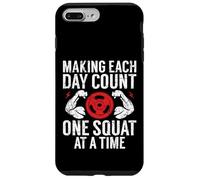 Custodia per iPhone 7 Plus/8 Plus Fare in modo che ogni giorno conti uno Squat alla volta Personal Trainer