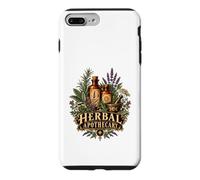 Custodia per iPhone 7 Plus/8 Plus Farmacia a base di erbe vintage botanico amante delle erbe