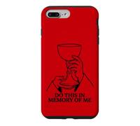 Custodia per iPhone 7 Plus/8 Plus Fate questo in memoria di me Eucaristia Messa cattolica